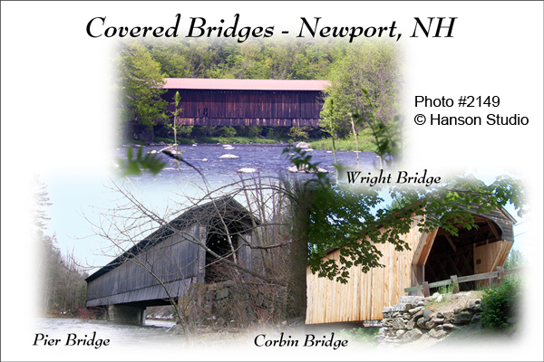 Newport, NH - Covered Bridges Collage